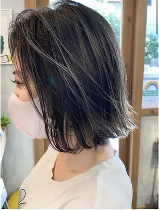 ミディアム カラー Loem【ロエム】所属・RINA 【Loem】のヘアスタイル