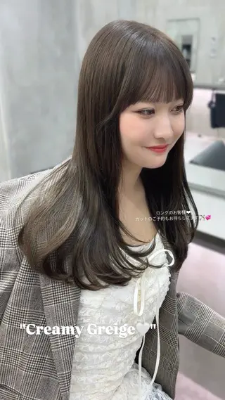 ロング カラー ヘアアレンジ the path sora♡のヘアスタイル