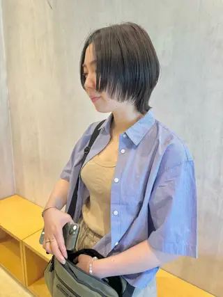 ショート メンズパーマ/フェ ザーパーマ/古川晴輝のヘアスタイル