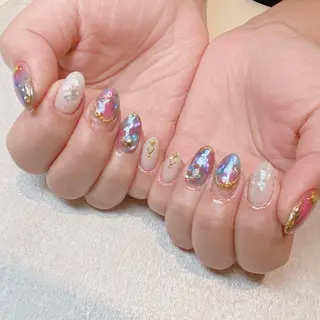 ネイル among アマン所属・lecoa_ kana／amongのネイルデザイン