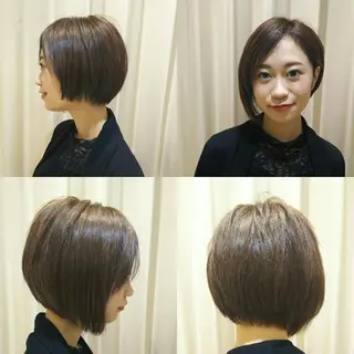 ショート 藤森 希美のヘアスタイル