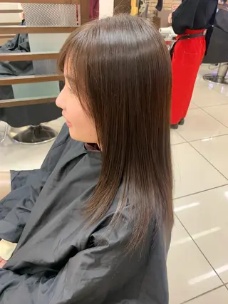 セミロング カラー 羽エクステ🩷 🤍まき🤍のヘアスタイル