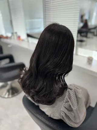 セミロング カラー 💎透明感カラー /kaito💎のヘアスタイル