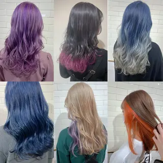 セミロング カラー 🦋レイヤーカット ミドリカワ🦋のヘアスタイル