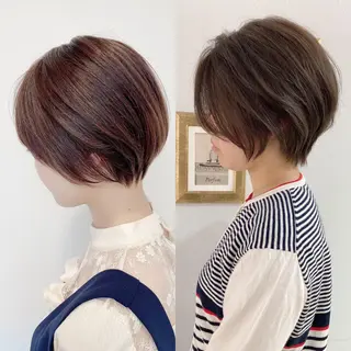 ショート カラー ショート、ボブの達人 東康介✨のヘアスタイル