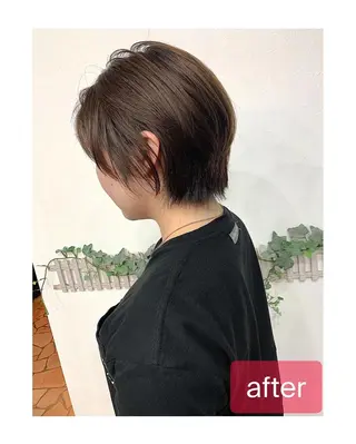 ショート 安藤 まどかのヘアスタイル