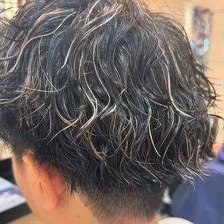 ショート パーマ メンズ リリー /Men's/パーマのヘアスタイル