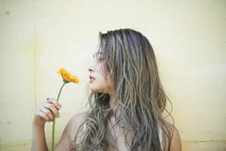 ロング カラー パーマ Ash 武蔵小杉店のヘアスタイル