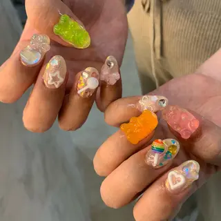 ネイル ゆびノさき茨木店 ニュアンス/アートのネイルデザイン