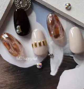 ネイル 北浦和 自爪育成ケアのネイルデザイン