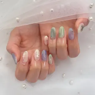 ネイル アーサスヘア水戸店所属・木村 奈々沙のネイルデザイン