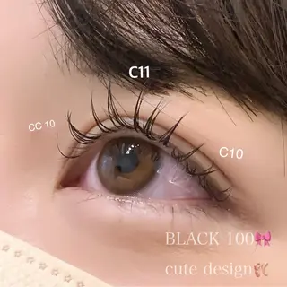 マツエク・マツパ 内田 心のマツエク・マツパデザイン