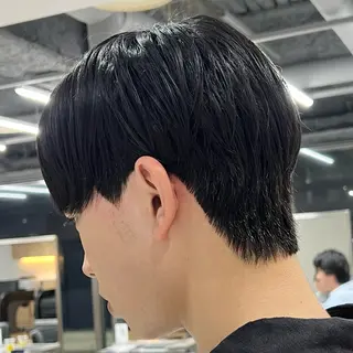 ショート パーマ メンズ メンズパーマ/波巻き 新潟/万代/夏芽🎀のヘアスタイル