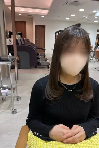 セミロング NEIRO/透明感 カラー/メンズカットのヘアスタイル