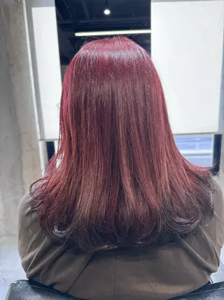 セミロング カラー 艶髪/髪質改善/ MONSO山本のヘアスタイル