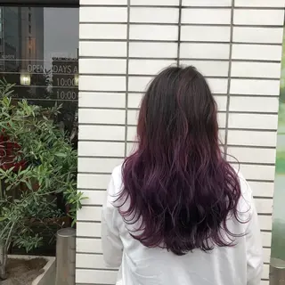 ロング ムトウセイマ/艶髪 /艶ケアWブリーチのヘアスタイル