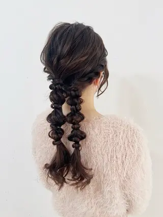 ロング ヘアセット/金山 佐野 妃都美のヘアスタイル