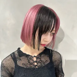 カラー デザインカラー/パー マ🦖外岡咲希🦖のヘアスタイル