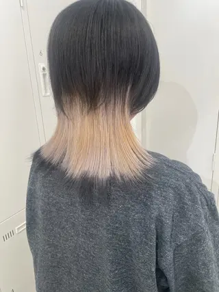 カラー 小池 絢女のヘアスタイル