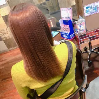 セミロング カラー 福見 美保のヘアスタイル