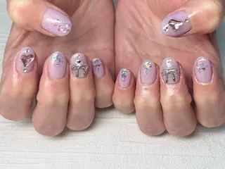 ネイル Queennail 北堀江Yumiのネイルデザイン
