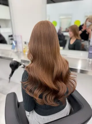 カラー 透ける透明感カラー 🎀anju/渋谷のヘアスタイル