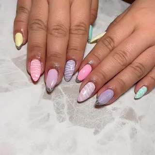 ネイル 知花 梨花のネイルデザイン