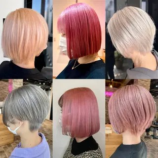 ショート SALOWIN心斎橋Suite店所属・洗っても取れない 髪質改善|OJIROのヘアスタイル