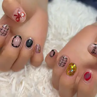 ネイル 【Yappy🌈】 💖P-tanaのネイルデザイン