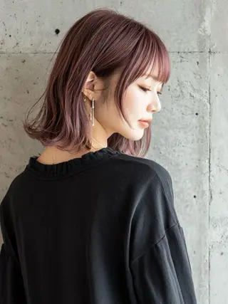 セミロング カラー 池袋/カラー特化🎨 ロング料金なし🩵のヘアスタイル