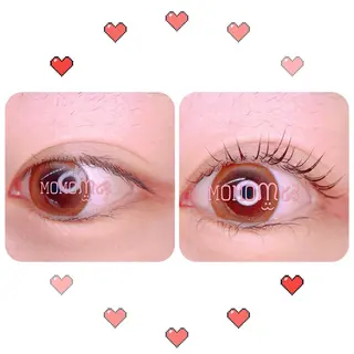 マツエク・マツパ モテデザインのプロ モモ🍑のマツエク・マツパデザイン