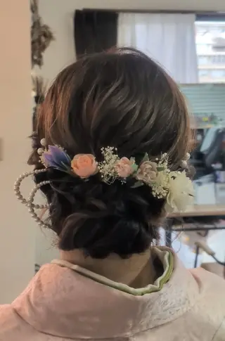 ヘアアレンジ HI SAの眉毛・アイブロウイメージ