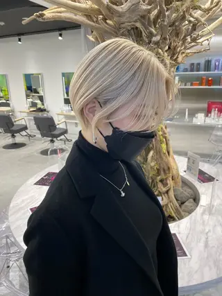 ショート カラー 似合わせ SHOYAのヘアスタイル