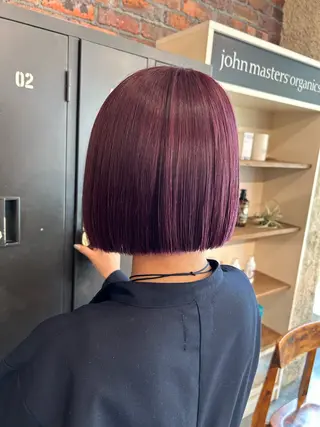 ショート カラー the BRIDGE 加藤みのりのヘアスタイル