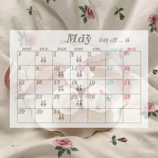 ロング カラー クルミ🤍推し活 🎀ヘアアレンジのヘアスタイル