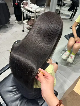 ロング カラー RAF TOKYO 薬院店所属・福岡／艶髪カラー/ 髪質改善/SAEのヘアスタイル