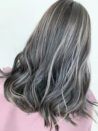 セミロング 🥇近藤 恭輔🥇 Recharme新保のヘアスタイル