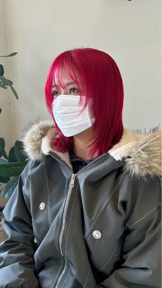 ミディアム カラー ニュートラルカラー 🧊横田 さえのヘアスタイル