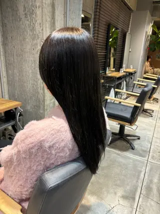 ロング 大友 祐玄のヘアスタイル