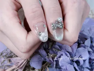 セミロング カラー ネイル Lea NAILsalon所属・Le’a NailSalonのネイルデザイン