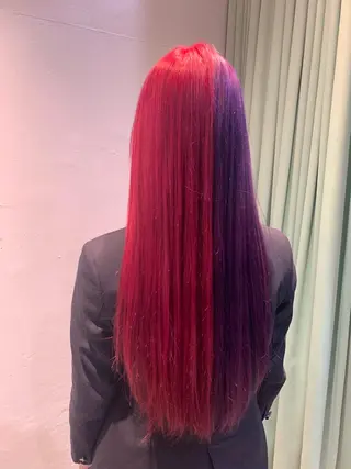 ロング カラー 立川/シールエクステ /みづきのヘアスタイル