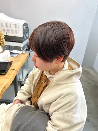 ショート カラー ROCCOeast Rukaのヘアスタイル