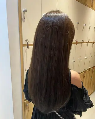 ロング カラー NIYON HAIR宮崎真央のヘアスタイル