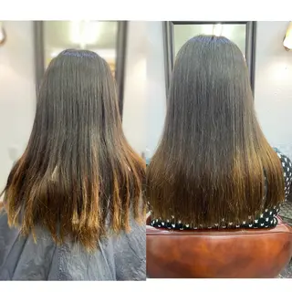 ロング エジリ ナナハのヘアスタイル