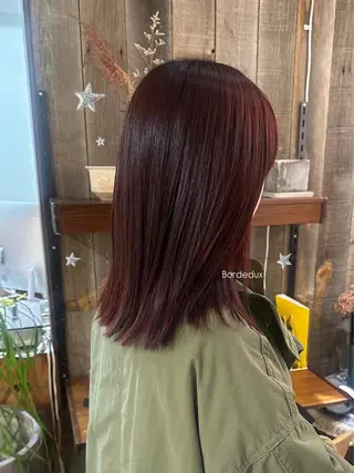 ミディアム カラー 暖色カラー/レイヤー 🌙 オノユリカのヘアスタイル