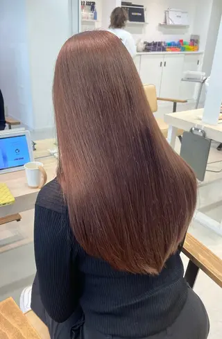 ロング かずや🍀/髪質改善 /艶髪カラー/眉毛のヘアスタイル