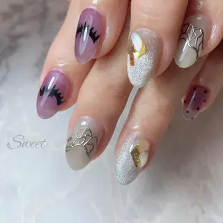 ネイル sweet 仲野陽子のネイルデザイン