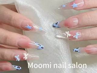 セミロング Moomi nail salonのネイルデザイン