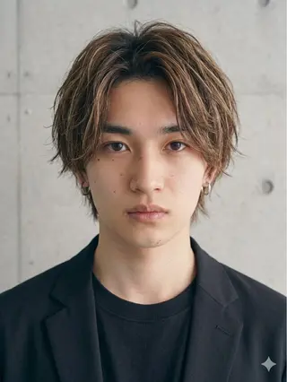 ショート カラー メンズ マール公式 ジュニアスタイリストのヘアスタイル