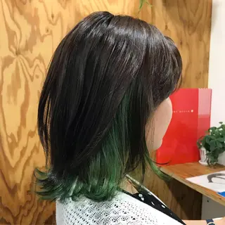 ミディアム カラー 💎髪質改善💎 デザイナーshinのヘアスタイル